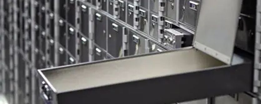 Inside View of Vault Storage